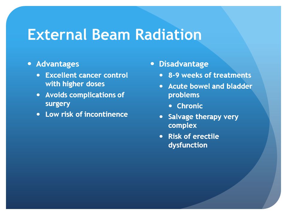 When to start salvage radiation for prostate cancer